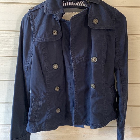 Women’s navy jackets. Pea coat style - Picture 3 of 7